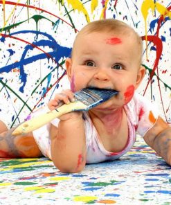 Percorso Spazio Gioco per Bambini 6-12 Mesi